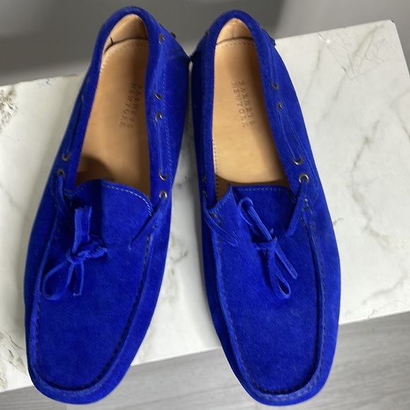 Barneys NY Suede  Loafers size 11 made in Italy - Picture 5 of 9